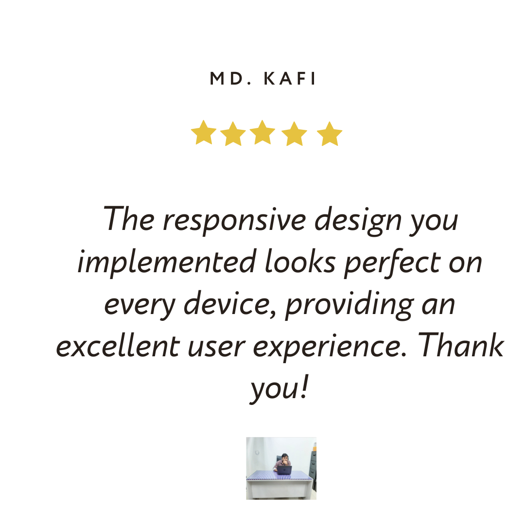 Kafi Testimonial